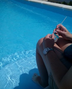 ganchillo en la pisci