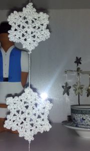 guirnalda snowflakes detalle