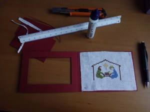 xtmas card making of