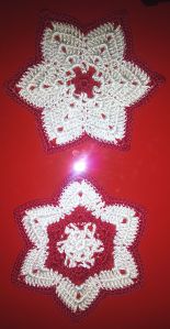 2 flores rojas y crudas